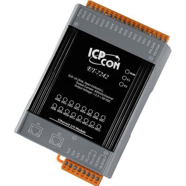 Moxa MODBUS/TCP I/O MODULE, 2x LAN, Netzwerkadapter