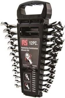 Produktbild RS PRO Ratschen-Ringschlüssel 8-19mm 12-teilig (10  mm, 11 mm, 12 mm, 13 mm, 14 mm, 15 mm, 16 mm, 17 mm, 18 mm, 19 mm, 8 mm, 9 mm)