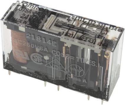 Image du produit Omron Industrial Automation Relais à contacts guidés, 2NO+2NF, 6A
