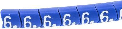 Actual product image HellermannTyton Helagrip PVC cable marker 6,1.3-2.8mm
