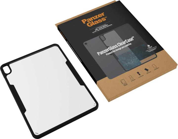 Actual product image PanzerGlass Back Cover ClearCase Black Edition AB iPad Air (2020) (IPad Air (2022))