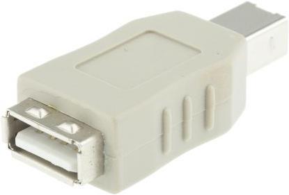Image du produit RS PRO USB A (F) - USB B (M) gender changer 2.0