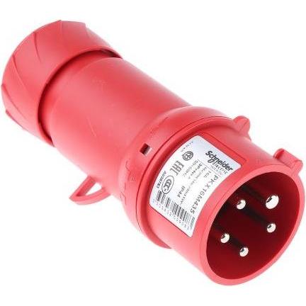 Thumbnail - Merlin Gerin, Netzstecker + Netzkupplung, Kabelstecker 16A MALE IP44 230V 5P (CEE 7/4)