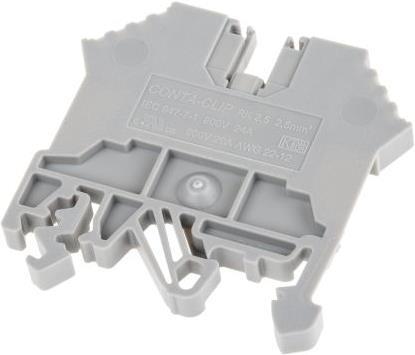 Actual product image Rs Pro 2.5mm din rail terminal grey (Various)