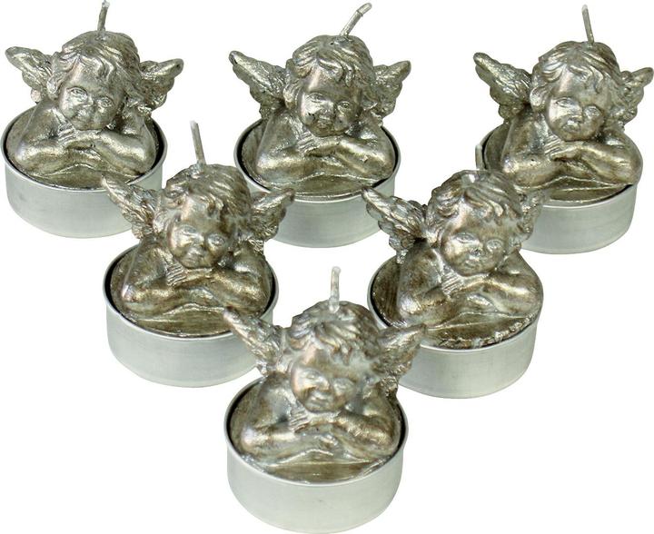 PBS Austria Tealight Set Angel silver