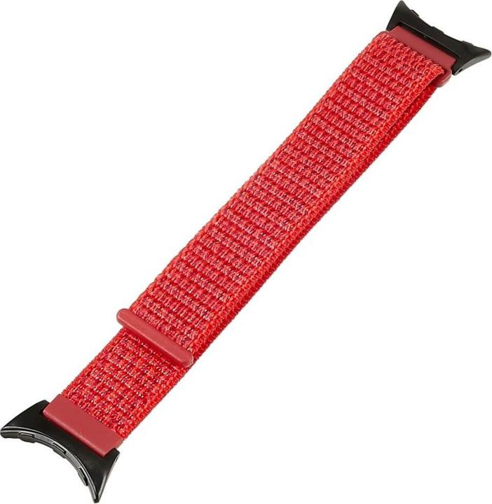 Actual product image Cover-Discount Google Pixel Watch - Nylon replacement strap pink (Nylon)
