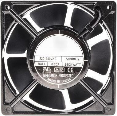 Produktbild RS PRO Lüfter 120x120x38mm 230VAC 20W 178m³/h (120 mm)