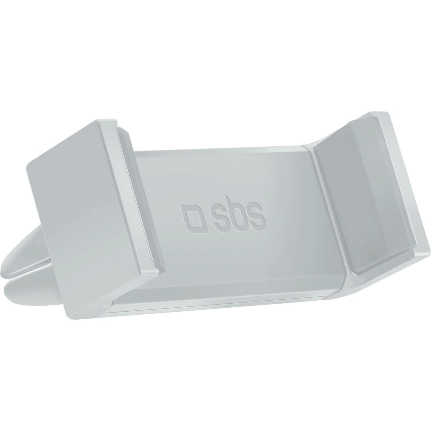 SBS Lftungsschlitz-Universalhalterung silber 80mm, Smartphone Halterung, Silber