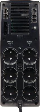 Produktbild APC Back-UPS Pro A LIne Interactive 1500VA/865W 6*Schuko (1500 VA, 865 W, Line-Interaktiv USV)