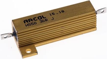 Arcol Draht Leistungswiderstand Alu 50W 5% 30R