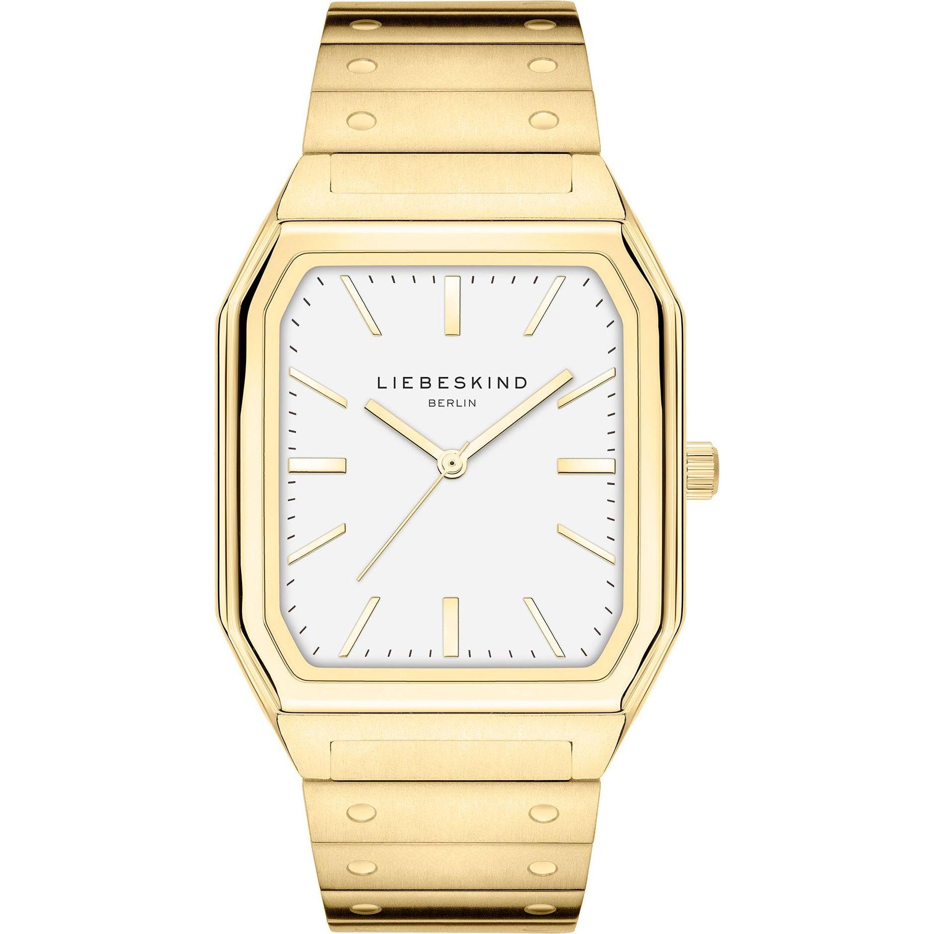 Liebeskind Berlin, Armbanduhr, Damenuhr, Gold, (Analoguhr, 39 mm)