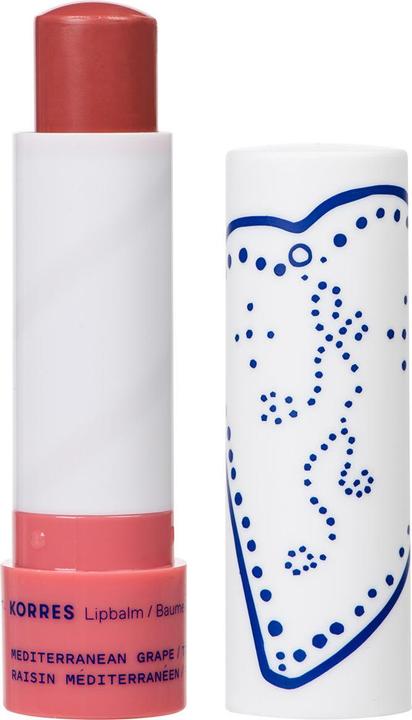 Actual product image Korres KORRES Lip Balm balsam do ust Mediterranean Grape 4,5g (Lip balm)