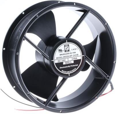 Produktbild Rs Pro Lüfter 254x254x89mm 24VDC 23W 1529m³/h