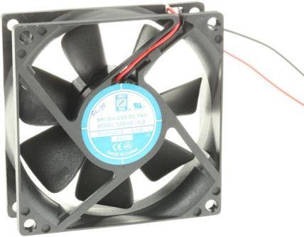 Produktbild RS PRO Lüfter 80x80x25mm 12VDC 1,4W 47,6m³/h (80 mm)