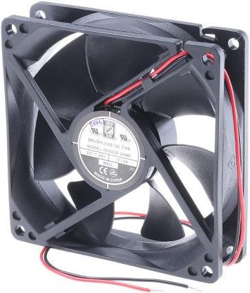 Produktbild RS PRO Lüfter 92x92x25mm 24VDC 2,9W 73,1m³/h (92.50 mm, 2x)