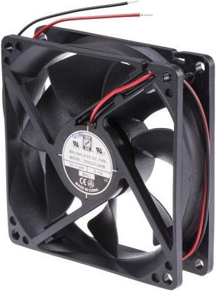 Produktbild RS PRO Lüfter 92x92x25mm 24VDC 3,6W 88,4m³/h (92 mm, 2x)