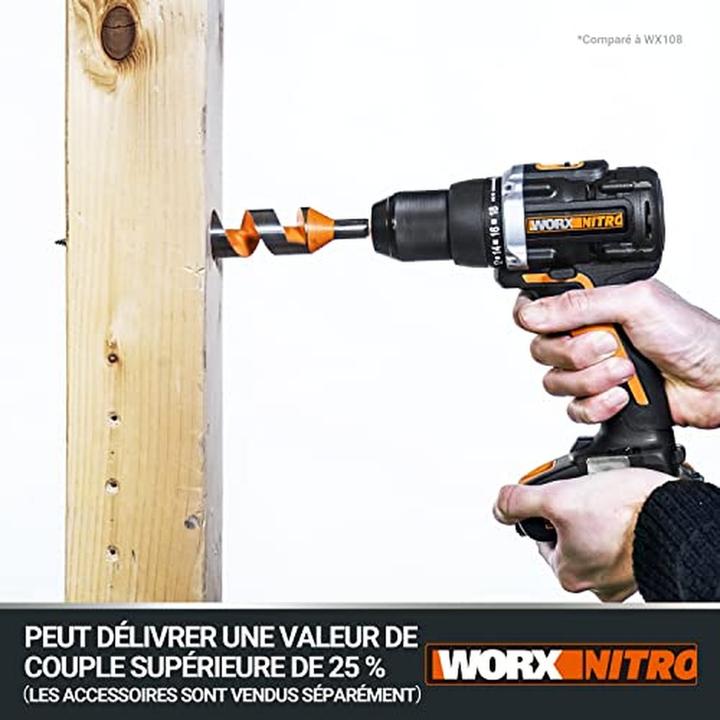 Produktbild Worx Akku Bohrschrauber 20V WX102.9 (Akkubetrieb)