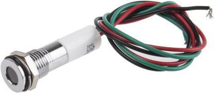 Produktbild RS PRO 8mm flush satin LED wires, 3colour 24Vdc