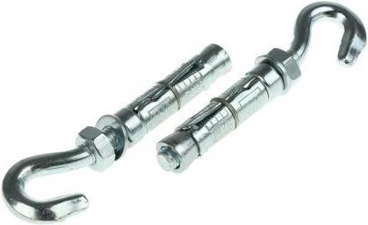 Produktbild Rawl Fixings Ankerdübel M10 Haken & Ring Stahl (25 Stk.)