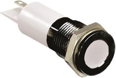 Produktbild RS PRO LED 14mm Chromblende 24Vdc Weiss