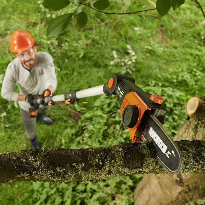 Actual product image Worx Scissors Cordless Cutters WG349E. 9 (Battery chain saw)
