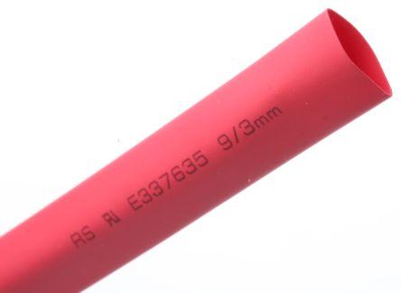 Produktbild RS PRO Schrumpfschlauch 9/3mm rot