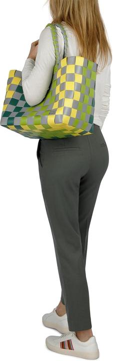 Produktbild Normani Geflochtene Einkaufstasche mit Henkeln, extra robust