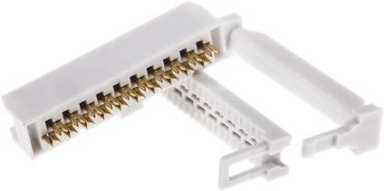 Actual product image RS PRO 20 way IDC bump polarised socket,1A