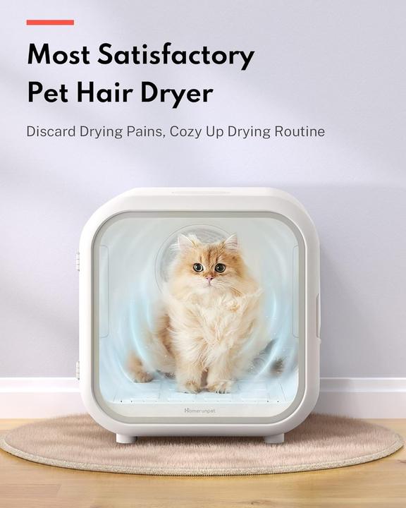 Actual product image HomeRunPet Drybo Plus pet dryer PD50 (Cat, Dog)