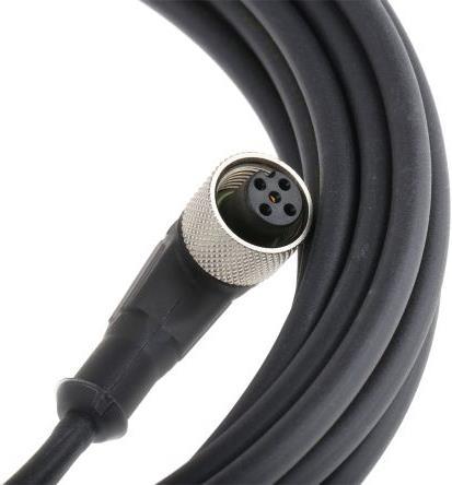 Produktbild TE Sensors Anschlusskabel 5m M12 90° 5Pin (Antennendose)
