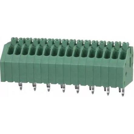 Phoenix Contact PTSA 0,5/16-2,5-Z, Cavo + Spina elettrica, Verde