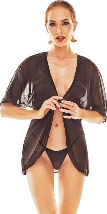 Produktbild Anais Déshabillé en tulle Velo - - L/XL - Noir (L)