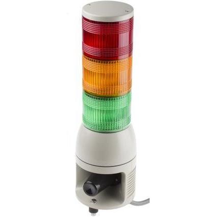 Schneider Electric, Personenschutz, Signalsäule LED Rot/amb/grün XVC 1B3HK