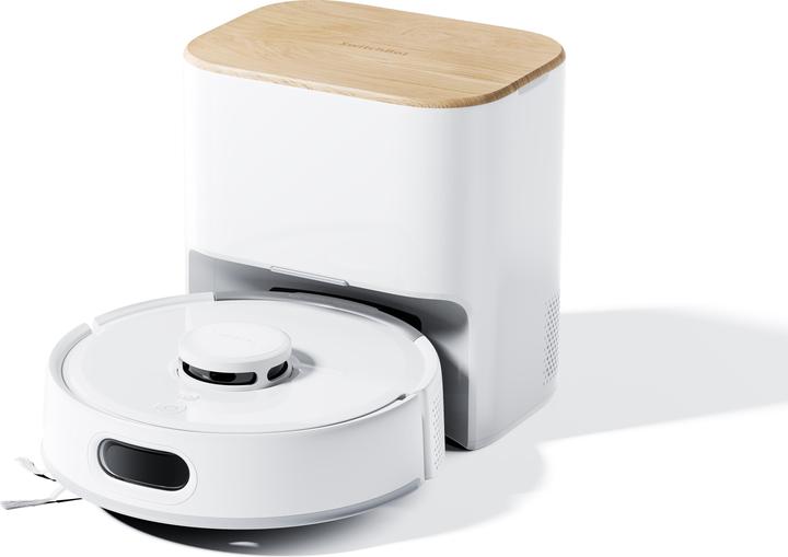 Produktbild SwitchBot Floor Cleaning Robot K11 kompakter Saugroboter mit Selbstentleerungsstation (6000 Pa)
