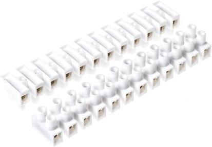 Produktbild RS PRO Reihenklemme Polypropylen 12-polig 20A