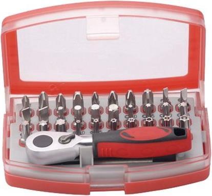Actual product image RS PRO 32pc bit set w/stubby ratchet handle
