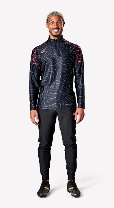 Image du produit Kipsta Pantalon D'Entrainement De Football Adulte Viralto Topo Noir, Gris, Rose Fluo (W34/L34)