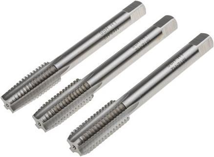 Actual product image RS PRO HSS LH thread straight flute tap,M12,ISO