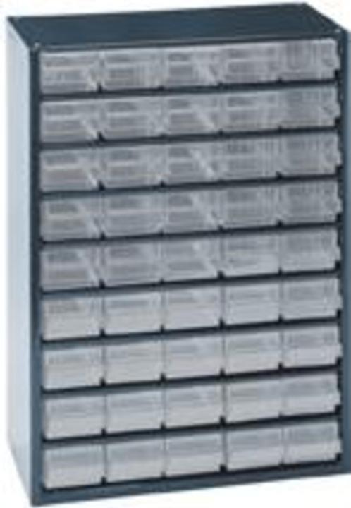 Productafbeelding Raaco Magazijn voor kleine onderdelen Stalen magazijn 945-00 B.306xD.150xH.417mm 45 laden. (30.60 cm, 41.70 cm)