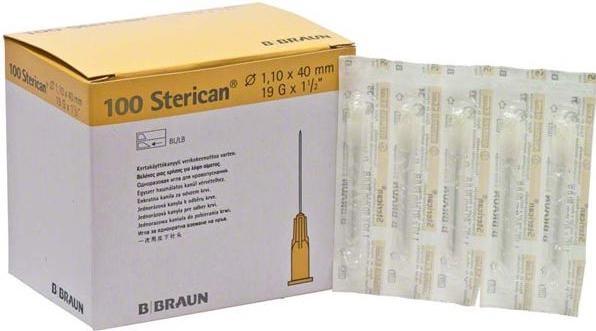 Image du produit B.Braun Aiguille 19G 1.10 x 40mm ivoire Luer, 100 pièces