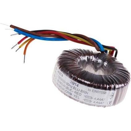 Rs Pro Transformator Ringkern 80VA 2x9V, Transformator