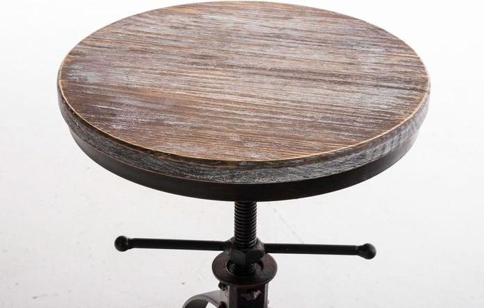 Produktbild Swisshandel24 Hocker Raja, Holz, bronze
