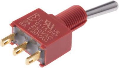 Produktbild RS PRO Kippsc.,SP,Ein-0-Ein,Lötlasche