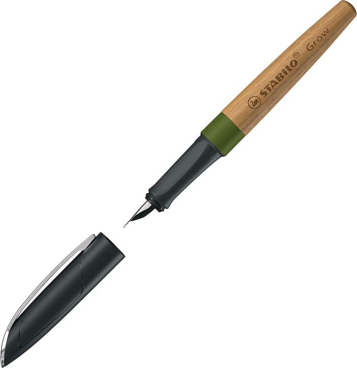 Produktbild STABILO Grow Füller Wood Eiche (Grün, Eiche, 1 x)