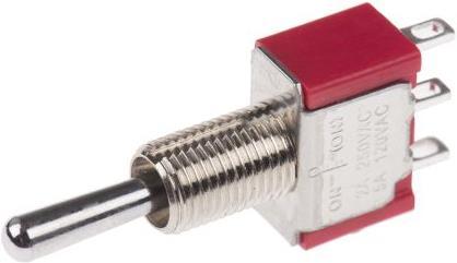 Immagine prodotto RS PRO Interruttore leva,SP,On-Off-Mom,ling arg