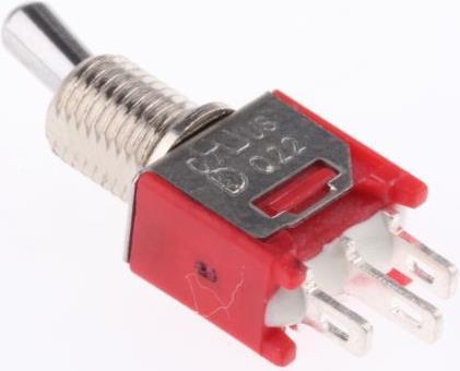 Produktbild RS PRO Kippsc.,SP,Ein-0-Ein,Lötlasche