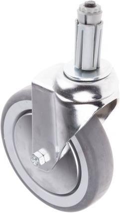 Produktbild RS PRO Gummireifenfuss antistatisch 125mm