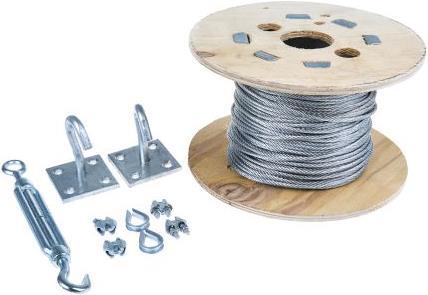 Produktbild RS PRO Oberleitungskabel-Halteset - 30m (30 m)