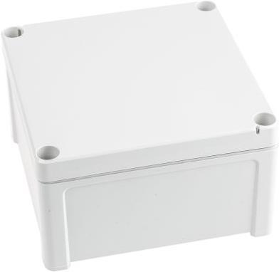 Produktbild Fibox Gehäuse grauer Deckel IP65 130x130x75mm (Gehäuse)