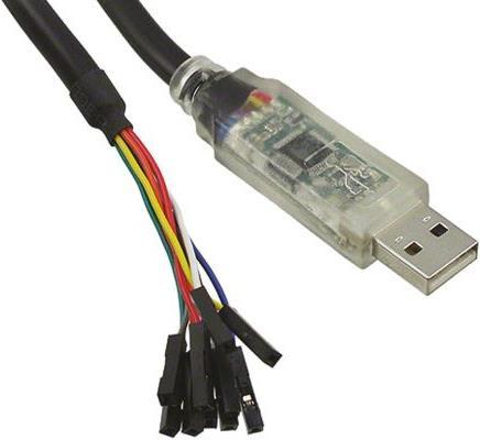 Image du produit FTDI Chip Hi-Speed USB 2.0 to UART cable, +3.3V
